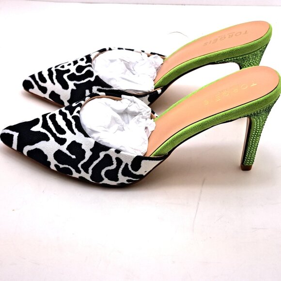 Torgeis Womens Piper Pointed Toe Stiletto Heel Pumps - Size 8 - Picture 3 of 12